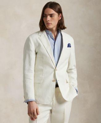 Men's Polo Soft Modern Linen Suit Jacket by POLO RALPH LAUREN