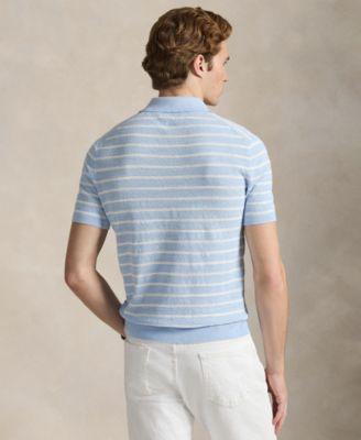 Men's Short-Sleeve Polo Collar Sweater by POLO RALPH LAUREN