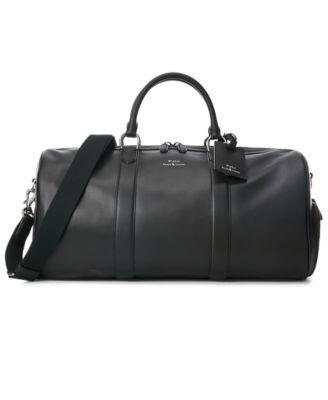 Men's Smooth Leather Duffel by POLO RALPH LAUREN