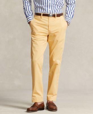 Men's Straight-Fit Washed Stretch Chino Pants by POLO RALPH LAUREN