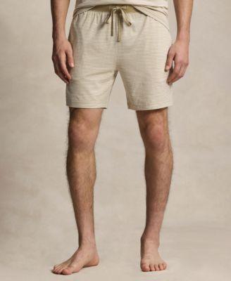 Men's Stripped Pattern Pajama Shorts by POLO RALPH LAUREN