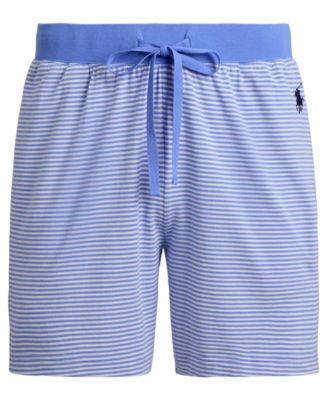Men's Stripped Pattern Pajama Shorts by POLO RALPH LAUREN