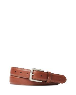 Men's Suffield Leather Belt by POLO RALPH LAUREN