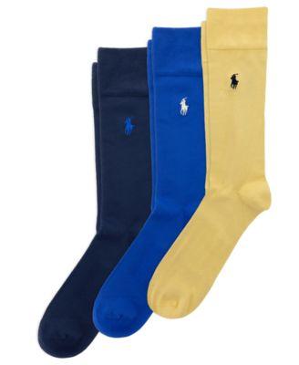 Men's Supersoft Dress Socks, 3-Pack by POLO RALPH LAUREN