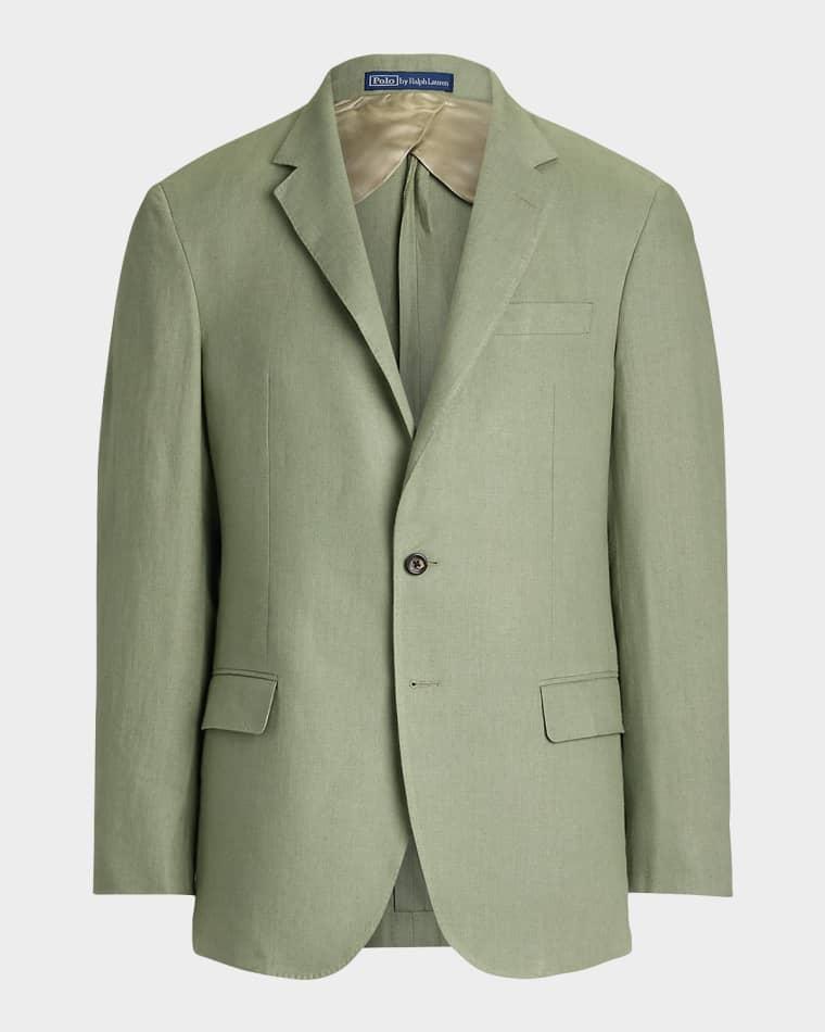 Men's Tailored Linen Suit Jacket by POLO RALPH LAUREN
