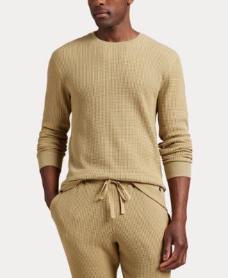 Men's Thermal Crew Neck Shirt by POLO RALPH LAUREN