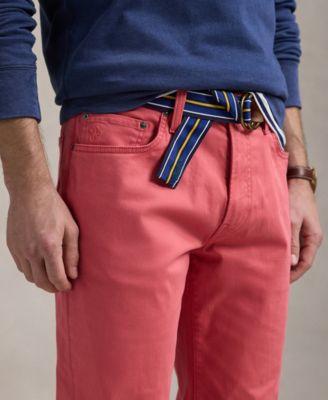 Men's Varick Slim Straight Stretch Sateen Pants by POLO RALPH LAUREN