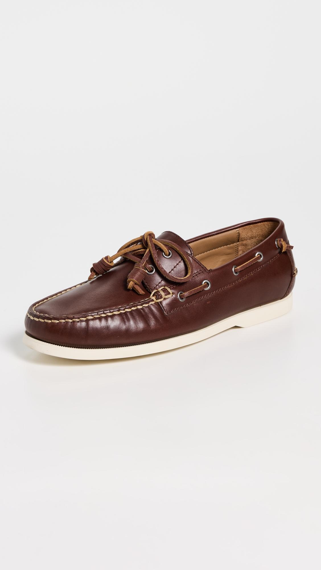 Merton Leather Boat Shoes by POLO RALPH LAUREN