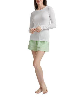 Midnight Sheer Long Sleeve Top by POLO RALPH LAUREN
