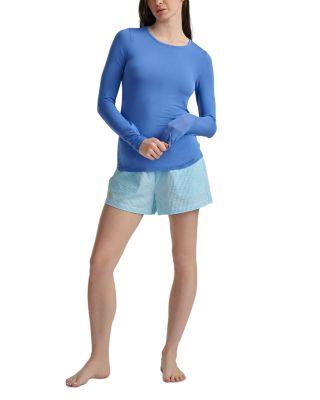 Midnight Sheer Long Sleeve Top by POLO RALPH LAUREN