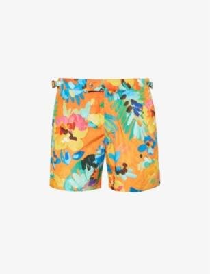 Monaco floral-print recycled polyester-blend swim shorts by POLO RALPH LAUREN