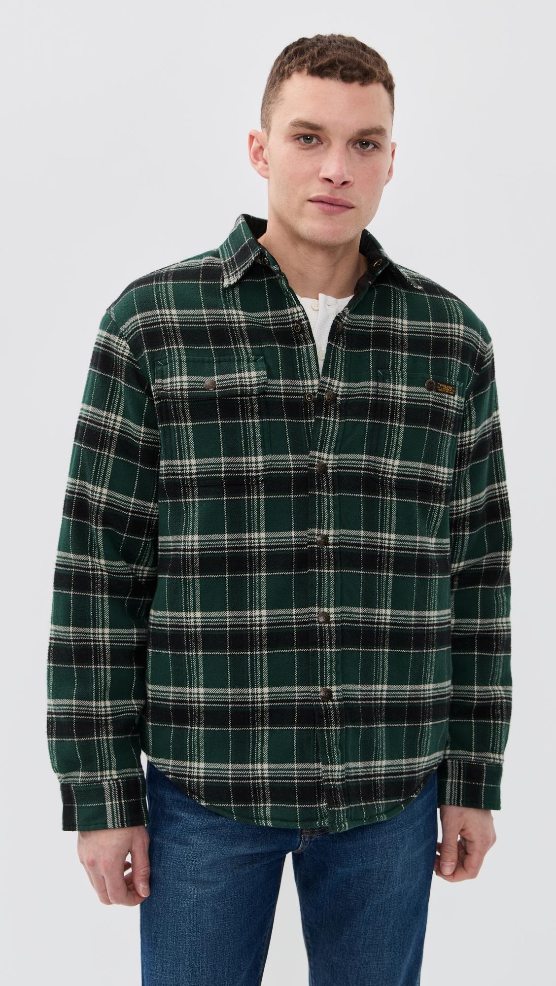 Original Label Brushed Flannel Dungaree by POLO RALPH LAUREN