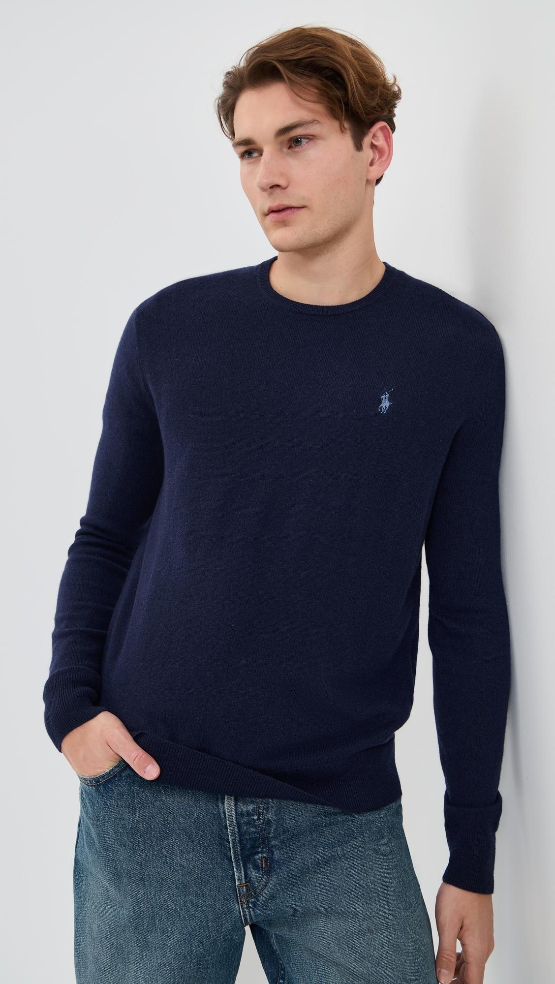 Original Label Lux Merino Crew Neck Sweater by POLO RALPH LAUREN