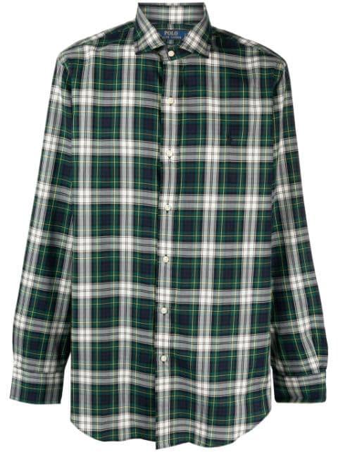 Oxford plaid cotton shirt by POLO RALPH LAUREN