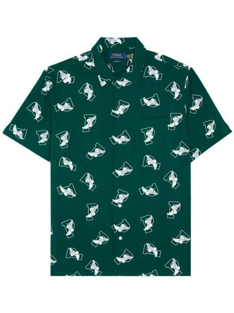 P-Wing print shirt by POLO RALPH LAUREN