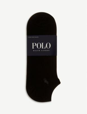Pack of three trainer socks by POLO RALPH LAUREN