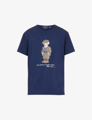 Peaky Blinders logo-print cotton-jersey T-shirt by POLO RALPH LAUREN Peaky Blinders logo-print cotton-jersey T-shirt by POLO RALPH LAUREN