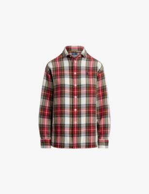 Plaid Relaxed-Fit Cotton Shirt by POLO RALPH LAUREN
