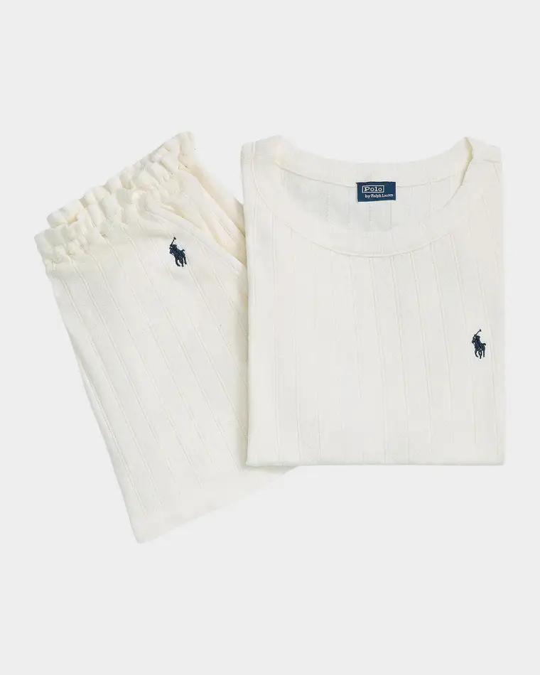 Pointelle Cotton Tank & Short Sleep Set by POLO RALPH LAUREN