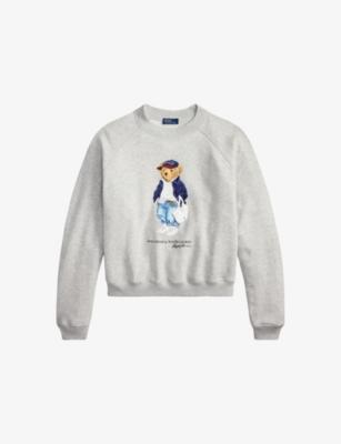 Polo Bear Relaxed-Fit Cotton-Blend Sweatshirt by POLO RALPH LAUREN