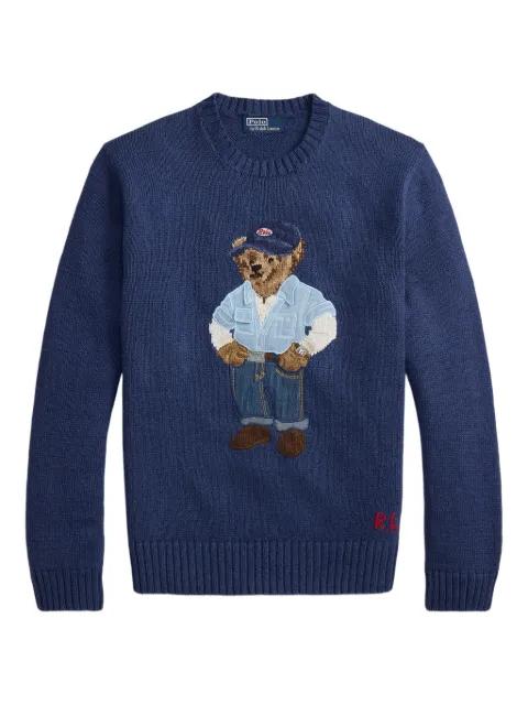 Polo Bear crew-neck sweater by POLO RALPH LAUREN
