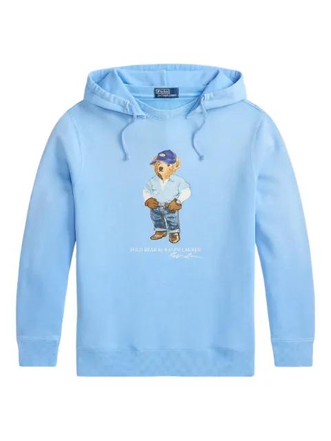 Polo Bear drawstring hoodie by POLO RALPH LAUREN