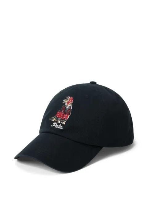 Polo Bear-embroidered cap by POLO RALPH LAUREN