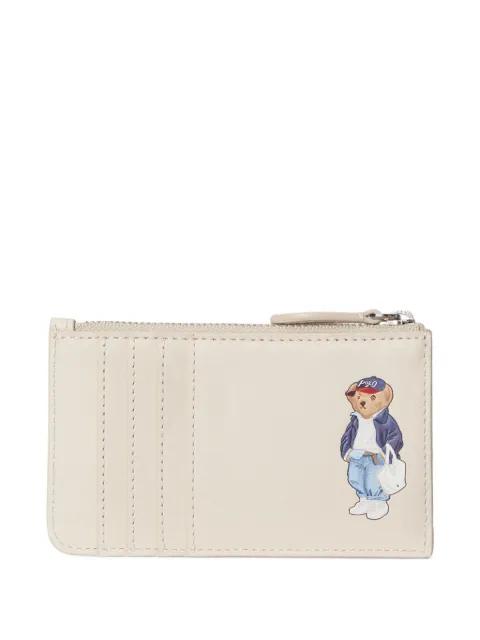 Polo Bear leather card holder by POLO RALPH LAUREN