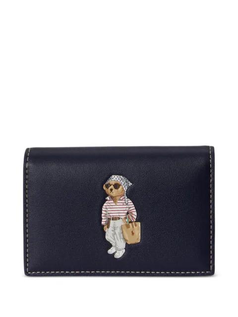 Polo Bear leather wallet by POLO RALPH LAUREN