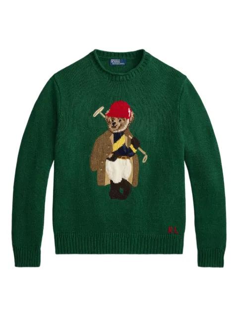 Polo Bear logo-detailing sweater by POLO RALPH LAUREN