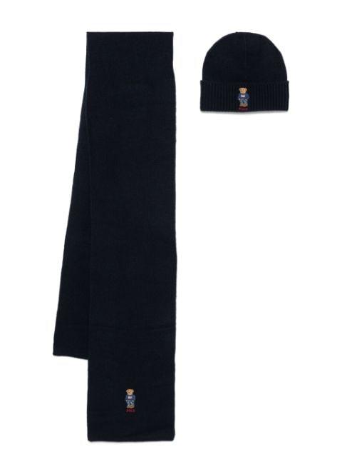 Polo Bear-motif scarf set by POLO RALPH LAUREN