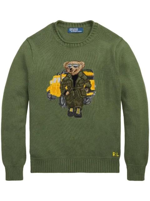 Polo Bear-motif sweater by POLO RALPH LAUREN