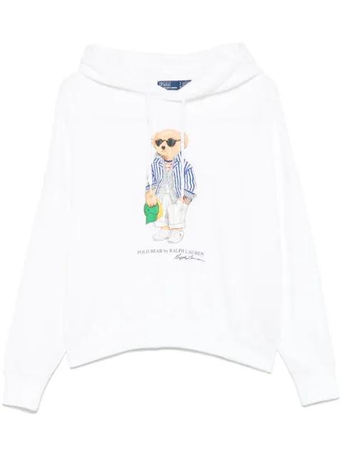 Polo Bear-print hoodie by POLO RALPH LAUREN