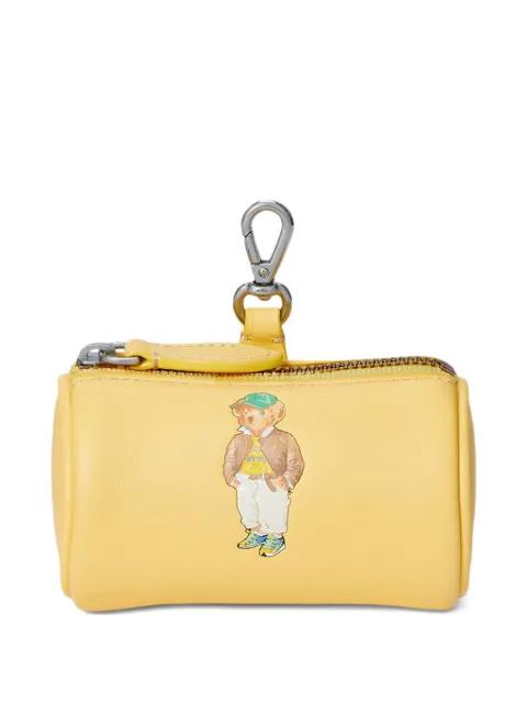 Polo Bear-print zip-around wallet by POLO RALPH LAUREN