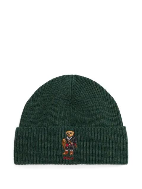 Polo Bear ribbed beanie by POLO RALPH LAUREN