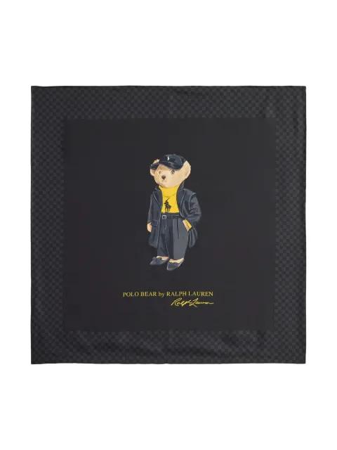 Polo Bear silk scarf by POLO RALPH LAUREN