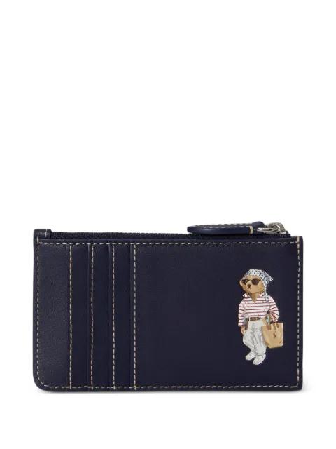Polo Bear zip wallet by POLO RALPH LAUREN