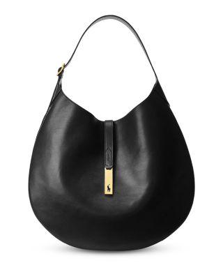 Polo ID Large Hobo Shoulder Bag by POLO RALPH LAUREN