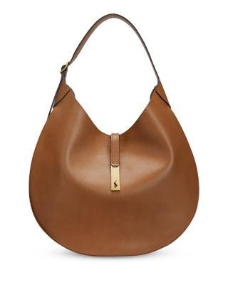 Polo ID Large Hobo Shoulder Bag by POLO RALPH LAUREN