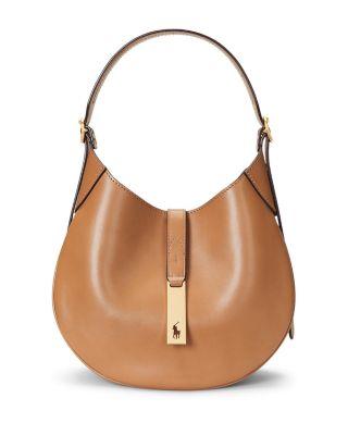 Polo ID Leather Small Shoulder Bag by POLO RALPH LAUREN