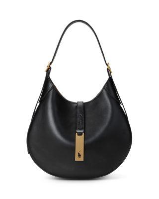 Polo ID Leather Small Shoulder Bag by POLO RALPH LAUREN