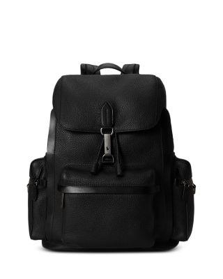 Polo ID Pebble Leather Backpack by POLO RALPH LAUREN
