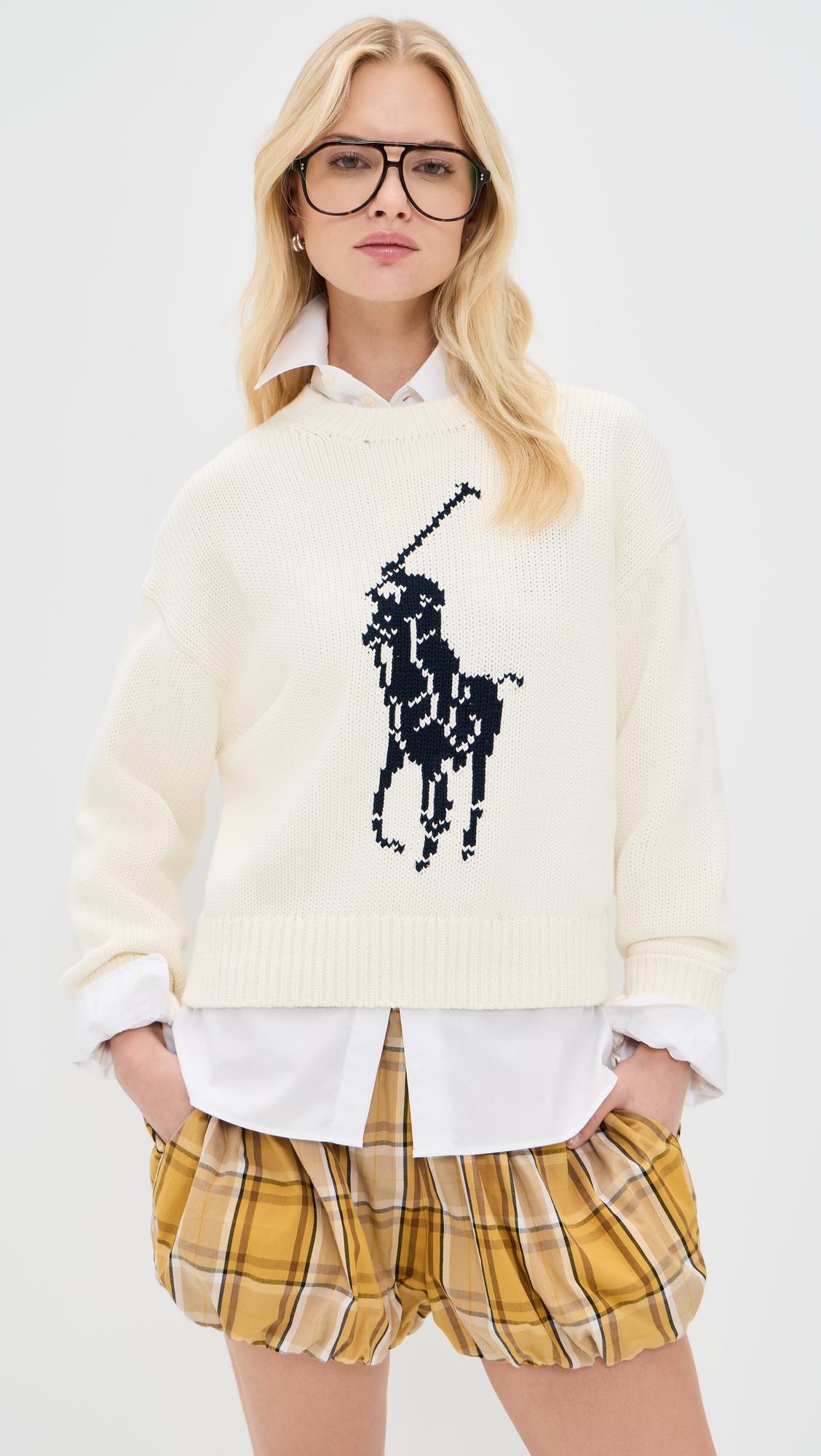 Polo Logo Pullover Sweater by POLO RALPH LAUREN