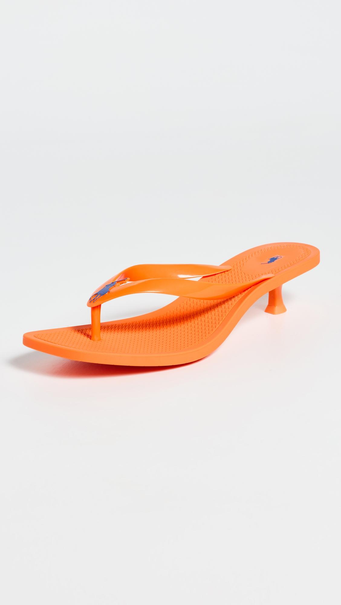 Polo Play Kitten Heel Thong Sandals by POLO RALPH LAUREN