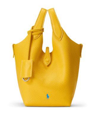 Polo Play Leather Small Tote & Crossbody by POLO RALPH LAUREN