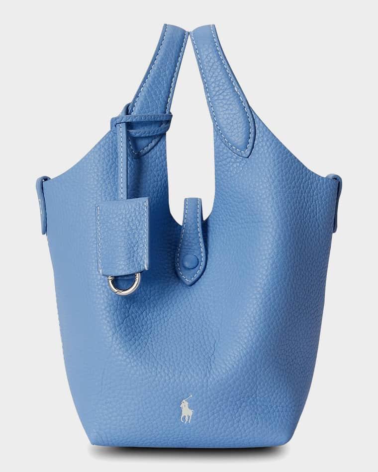 Polo Play Leather Small Tote & Crossbody by POLO RALPH LAUREN