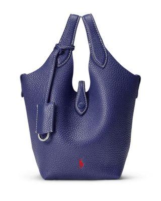 Polo Play Leather Small Tote & Crossbody by POLO RALPH LAUREN
