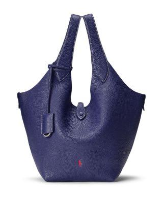 Polo Play Medium Leather Tote by POLO RALPH LAUREN