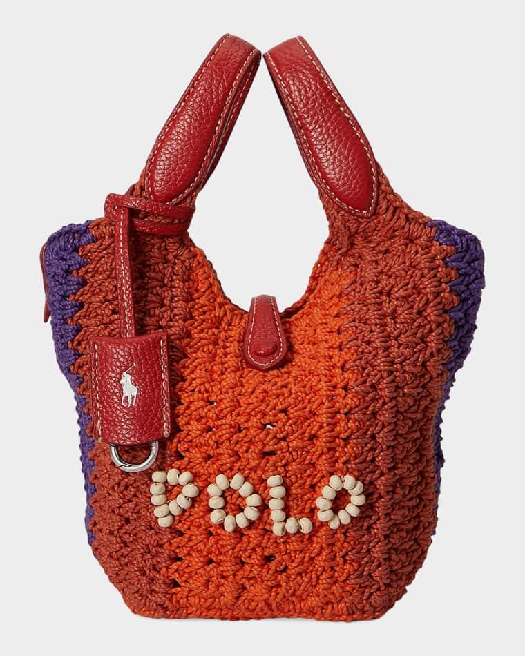 Polo Play Small Crochet Tote Bag by POLO RALPH LAUREN