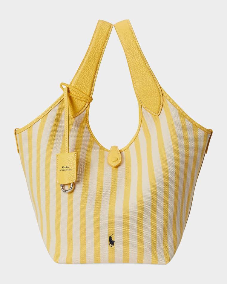 Polo Play Striped Canvas Tote Bag by POLO RALPH LAUREN